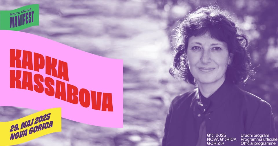Писателката Капка Касабова се срещна със свои читатели в Европейската столица на културата в Нова Горица